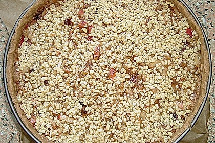 Apfelkuchen mit Bienenstichdecke 17