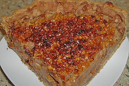 Apfelkuchen mit Bienenstichdecke 18