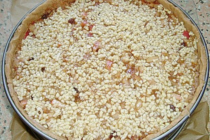 Apfelkuchen mit Bienenstichdecke 26