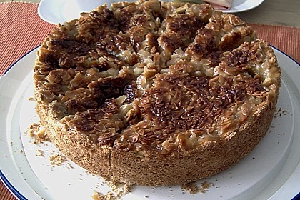 Apfelkuchen mit Bienenstichdecke 6