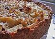 Apfelkuchen mit Bienenstichdecke