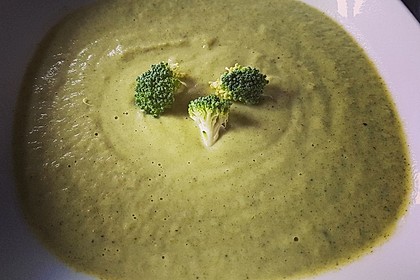 Brokkoli-Cremesuppe 1