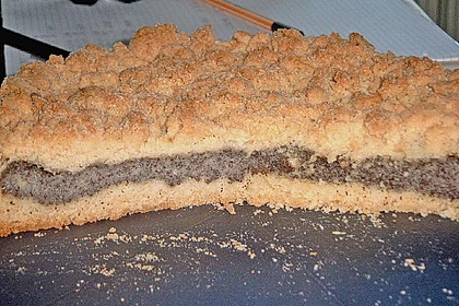 Mohnkuchen mit Vanillepudding nach Anna 15