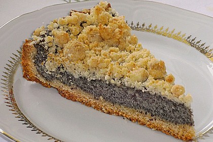 Mohnkuchen mit Vanillepudding nach Anna 19