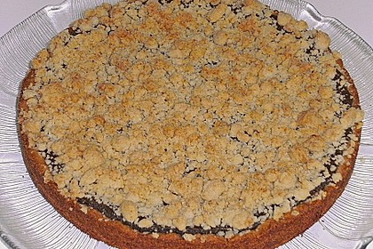 Mohnkuchen mit Vanillepudding nach Anna 20