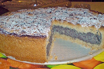 Mohnkuchen mit Vanillepudding nach Anna 10