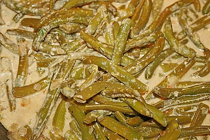 Bohnen an Thymian-Senf-Sauce 7