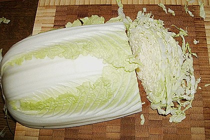 Chinakohlsalat mit Sahneso&szlig;e 2
