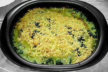 Hackfleisch - Spinat - Gratin 6