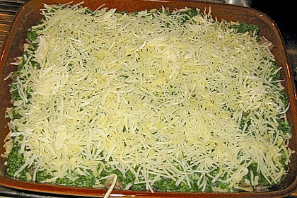 Hackfleisch - Spinat - Gratin