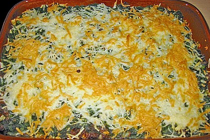 Hackfleisch - Spinat - Gratin 1