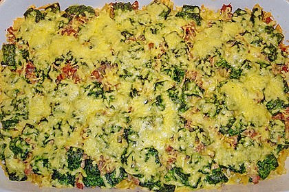 Hackfleisch - Spinat - Gratin 4