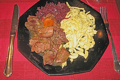 Hirschgulasch Augustusburg 1