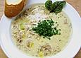 K&auml;sesuppe