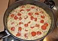 Tomaten-Omlett mit Mozzarella