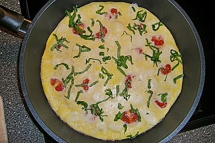 Tomaten-Omlett mit Mozzarella 5
