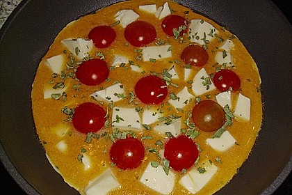 Tomaten-Omlett mit Mozzarella 6
