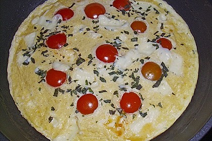 Tomaten-Omlett mit Mozzarella 7
