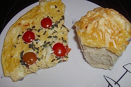 Tomaten-Omlett mit Mozzarella 8