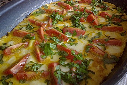 Tomaten-Omlett mit Mozzarella 4