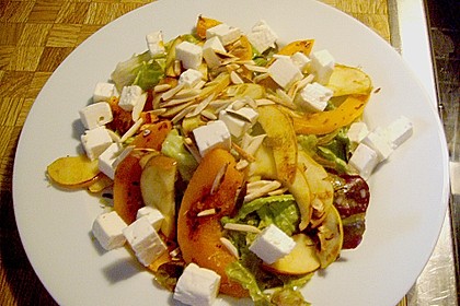 Feldsalat mit gebratenem K&uuml;rbis 2