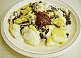 Kartoffelgratin mit schwarzen Bohnen