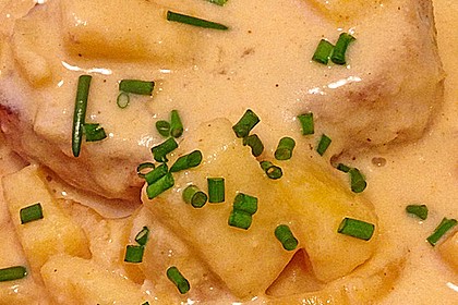 Schweinemedaillons mit Apfel-Meerrettich Sahnesauce 5