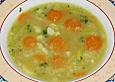 Gr&uuml;nkernschrotsuppe