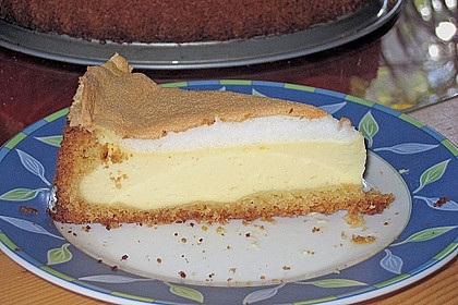 K&auml;se - Schneekuchen mit Schmand