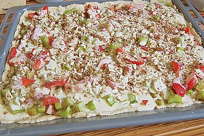 Rhabarber - Erdbeer - Kuchen 3