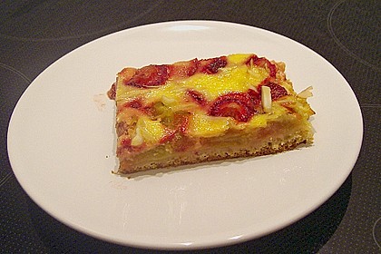 Rhabarber - Erdbeer - Kuchen 1