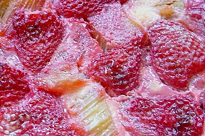 Rhabarber - Erdbeer - Kuchen 5
