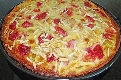 Rhabarber - Erdbeer - Kuchen 6