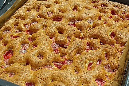 Rhabarber - Erdbeer - Kuchen 9