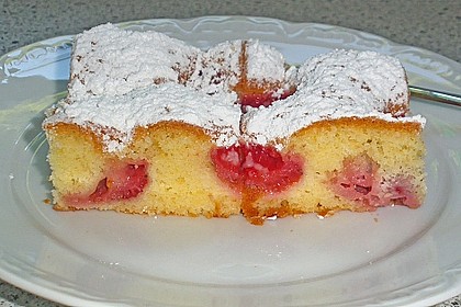 Rhabarber - Erdbeer - Kuchen 10