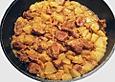 Lammragout mit &Auml;pfeln