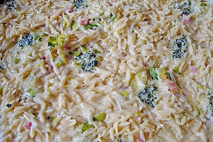 Porree - Schinken - Nudel - Auflauf 2