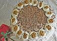 Walnuss - Grie&szlig; - Torte