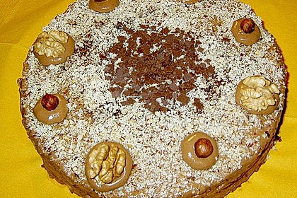 Walnuss - Grie&szlig; - Torte 1