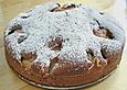 Haferflockenkuchen mit Birnen