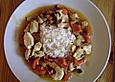 H&auml;hnchen mit Ananas und s&uuml;&szlig; - saurer So&szlig;e