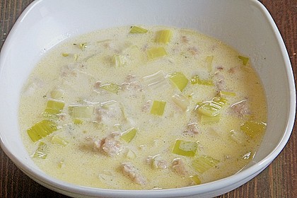 K&auml;se - Lauchsuppe 8