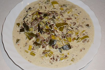 K&auml;se - Lauchsuppe 11