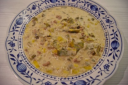 K&auml;se - Lauchsuppe 13