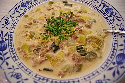 K&auml;se - Lauchsuppe 14