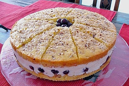 Stachelbeer - Frischk&auml;setorte