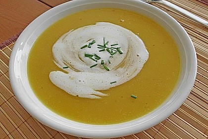 Fruchtige Kürbis - Mango - Suppe 1