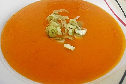 Fruchtige Kürbis - Mango - Suppe 2