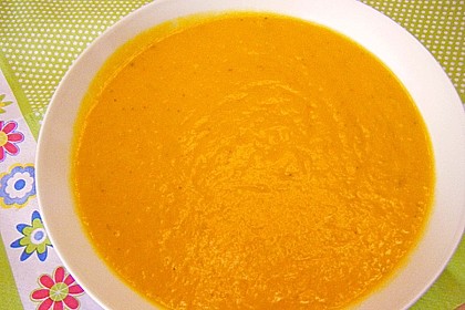 Fruchtige Kürbis - Mango - Suppe 8