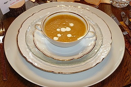 Fruchtige Kürbis - Mango - Suppe 4